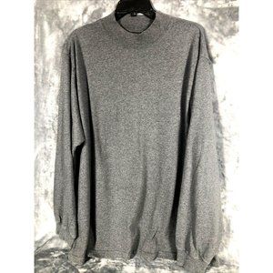 Eddie Bowers Long Sleeve Sweater Men’s Gray Adult Size 2X Large